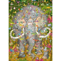 HEYE Puzzle Sloní život 1000 dielikov