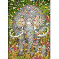 HEYE Puzzle Sloní život 1000 dielikov