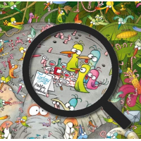 HEYE Puzzle Sloní život 1000 dielikov
