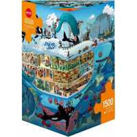 HEYE Puzzle Zábava v ponorke 1500 dielikov