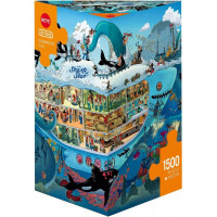 HEYE Puzzle Zábava v ponorke 1500 dielikov