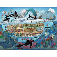 HEYE Puzzle Zábava v ponorke 1500 dielikov