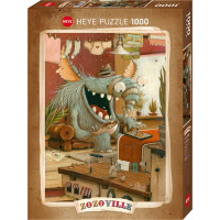 HEYE Puzzle Zozoville: Pranie bielizne 1000 dielikov