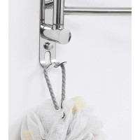 Chrómovaný kúpeľňový vešiak na uteráky