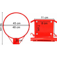 Basketbalový kôš TOSSER 45 cm