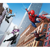 Detský záves MARVEL - Spider-man - 180x160 cm