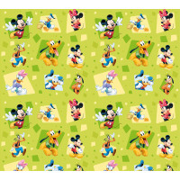 Detský záves DISNEY - Mickey s kamarátmi - 180x160 cm