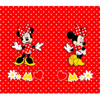 Detský záves DISNEY - Minnie fashion - 180x160 cm