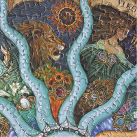 Okrúhle puzzle Znamenie zverokruhu 1000 dielikov