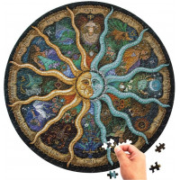 Okrúhle puzzle Znamenie zverokruhu 1000 dielikov