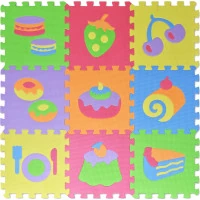 Penové puzzle Jedlo (28x28)