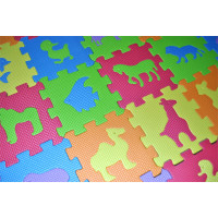 Penové puzzle Zvieratká (14,5x14,5)