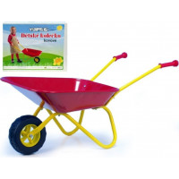 Plechové koliesko Yupee červené