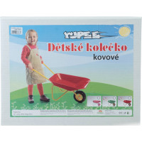Plechové koliesko Yupee červené