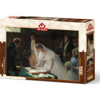 ART PUZZLE Puzzle Museum Series: Svadobný podpis 1000 dielikov