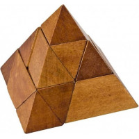 MI-TOYS Drevený hlavolam Pyramíd