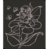 AKSJOMAT Vyškrabávacie obrázky: Lesné víly