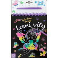 AKSJOMAT Vyškrabávacie obrázky: Lesné víly