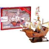 CLEVER&HAPPY 3D puzzle Loď Santa Maria 102 dielikov