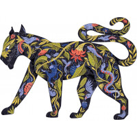 DJECO Obrysové puzzle Panter 150 dielikov