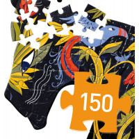 DJECO Obrysové puzzle Panter 150 dielikov