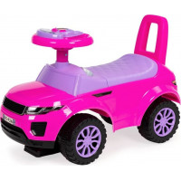 ECOTOYS Odrážadlo Auto s melódiami ružové