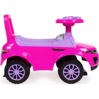 ECOTOYS Odrážadlo Auto s melódiami ružové