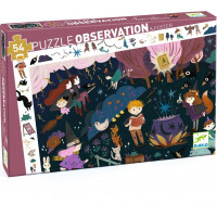 DJECO Puzzle Observation: Škola kúziel 54 dielikov