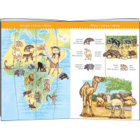 DJECO Puzzle Observation: Zvieratá z celého sveta 100 dielikov