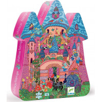 DJECO Puzzle Víli zámok 54 dielikov