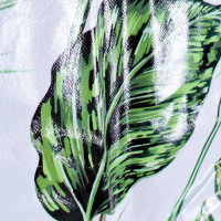 Textilný botník MONA - zelenobiely