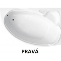 Asymetrická vaňa FINEZJA NOVA