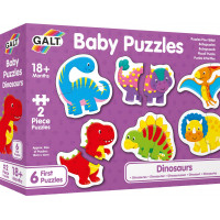 GALT Baby puzzle Dinosaury 6x2 dieliky