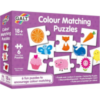 GALT Puzzle Farebné trojice 6x3 dieliky