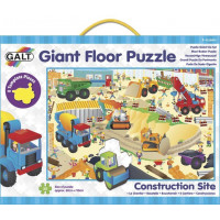GALT Obrie podlahové puzzle Stavenisko 30 dielikov