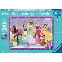 RAVENSBURGER Puzzle Disney princeznej: Na Vianoce XXL 200 dielikov