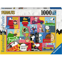 RAVENSBURGER Puzzle Peanuts momentka 1000 dielikov