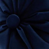 Dekoračný vankúš SERENITY VELVET 40x20 cm - tmavo modrý