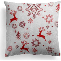 Obliečka na vankúš JESS 40x40 cm - Snowflakes