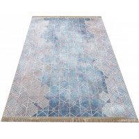 Kusový koberec HONOR Geometry - modrý