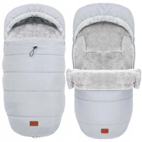 Fusak do kočíka PROTEC - svetlo šedý