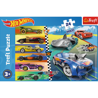 TREFL Puzzle Autíčka Hot Wheels MAXI 24 dielikov