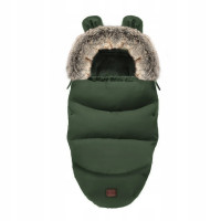 Rastúci fusak do kočíka TEDDY GROW-UP - armádne zelený