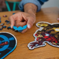 Trefl Wood Craft Origin puzzle Odvážny Iron Man 160 dielikov