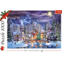 TREFL Puzzle Vianočná atmosféra 1000 dielikov