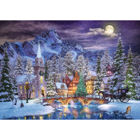 TREFL Puzzle Vianočná atmosféra 1000 dielikov