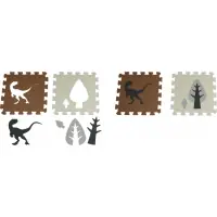 Matadi Penové puzzle Dinosaury s okrajmi (28x28)