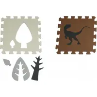 Matadi Penové puzzle Dinosaury s okrajmi (28x28)