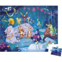 JANOD Puzzle v kufríku Letný festival 36 dielikov