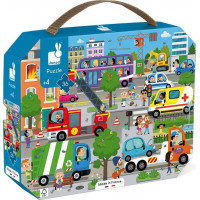 JANOD Puzzle v kufríku Mesto 36 dielikov